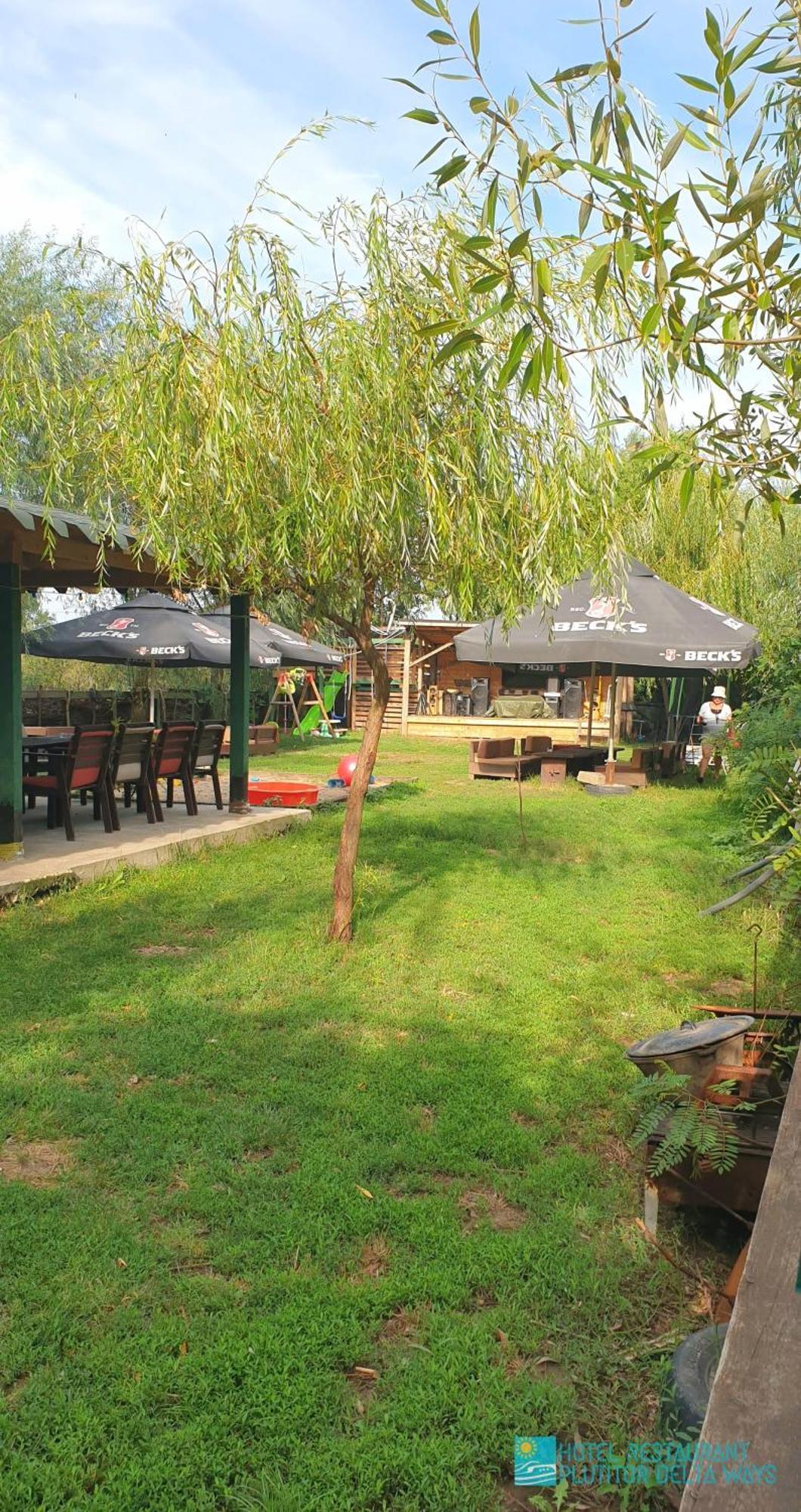 Hotel Restaurant Plutitor Delta Ways Nufaru Exterior foto